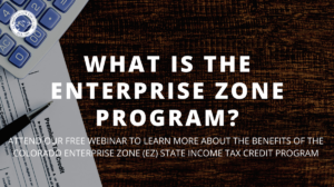 Enterprise Zone Webinar Graphic
