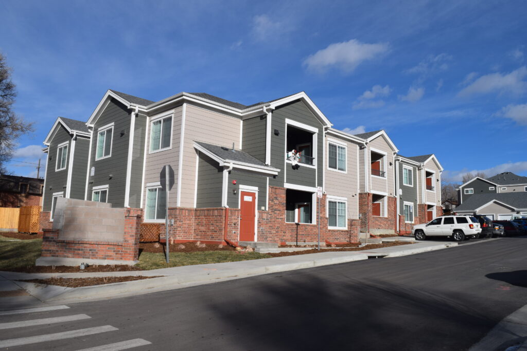 Photos of the newly opened Shooks Run affordable housing project.
